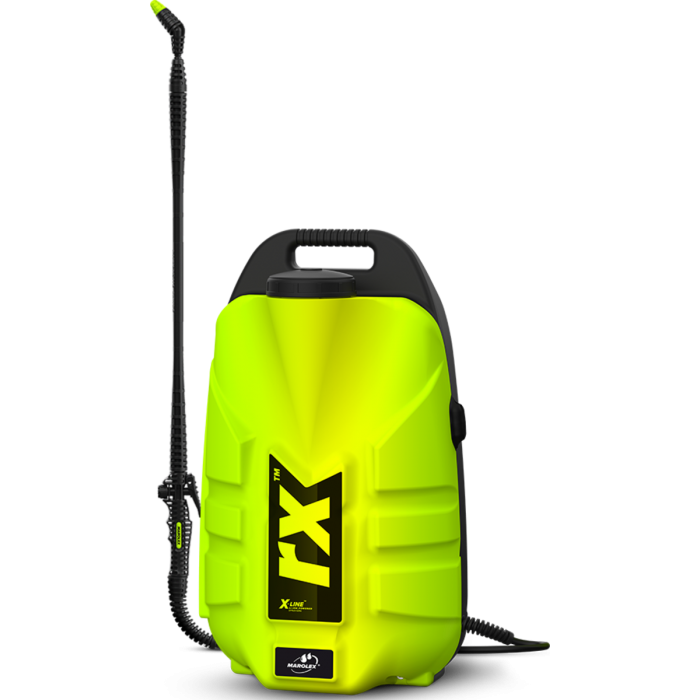 Оприскувач акумуляторний MAROLEX RX ранцевий : 12л, Li-Ion 3.4 A*h (4 год) (з композ захистом)