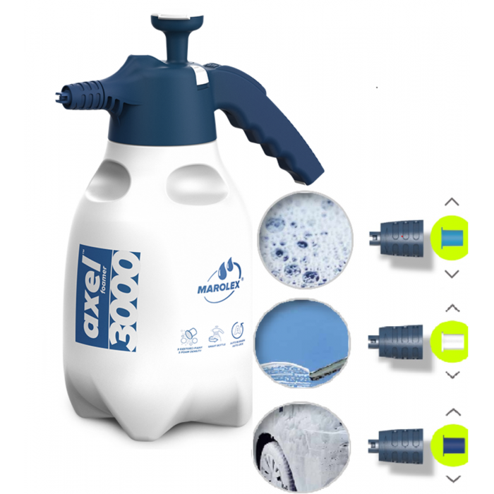 Піногенератор ручний MAROLEX Axel 3000 : 3 л, 0,4MPa, EPDM. 3 режими піни [4]