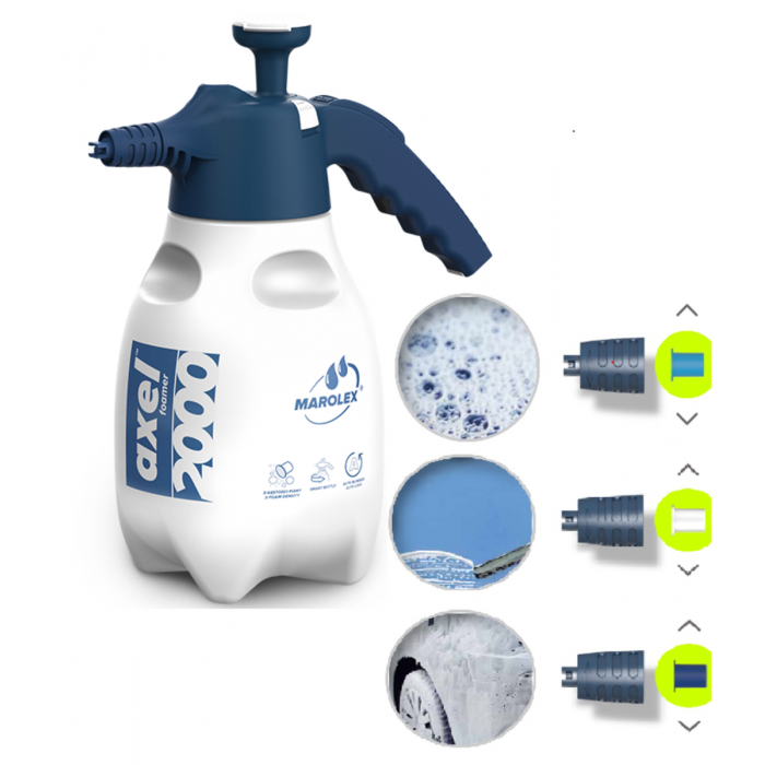 Піногенератор ручний MAROLEX Axel Acid 2000 : 2 л, 0,4MPa, VITON. 3 режими піни [4]