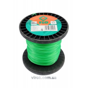 Жилка для тримера зірка FLO : Ø= 2 мм, l= 90 м (бобіна) [9/27]