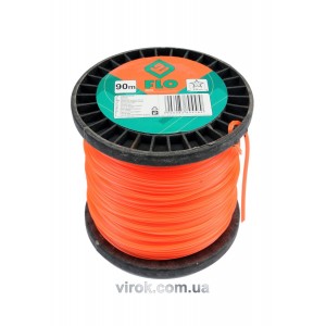 Жилка для тримера зірка FLO : Ø= 2.6 мм, l= 90 м (бобіна) [9/27]