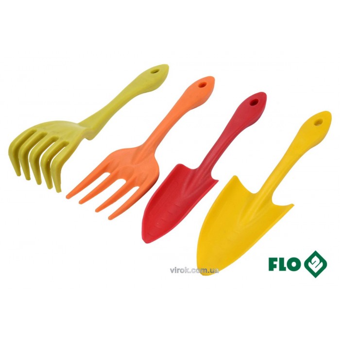 Набір присадибного інструменту FLO, 4 шт.(DW)