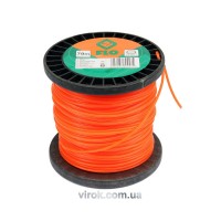 Жилка для тримера квадратна FLO 2,6 мм х 70 м [16]