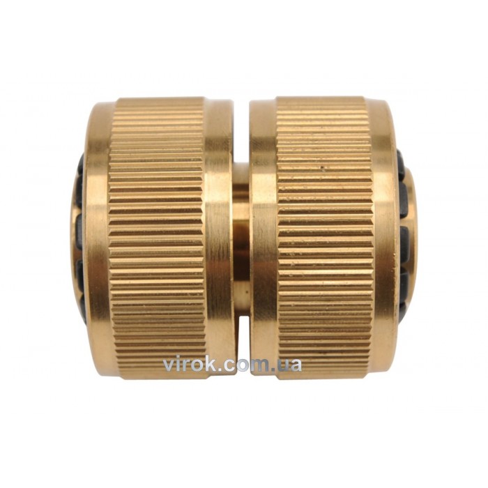 Муфта VOREL латунна для шлангу 1/2" DW