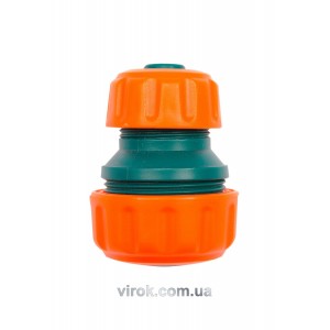 Перехідник для водяного шланга FLO з 1/2"-3/4" (БЛІСТЕР) [24/288]