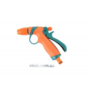 Зрошувач-пістолет 3-режимний FLO до шлангу 1/2", ABS-пластик [12/48/480]