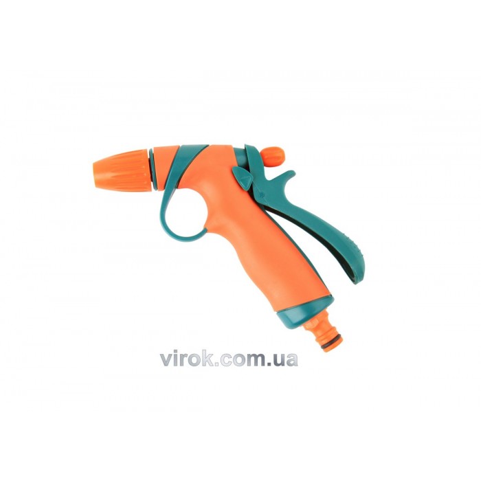 Зрошувач-пістолет 3-режимний FLO до шлангу 1/2", ABS-пластик [12/48/480]