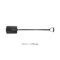 Лопата штикова FLO прямокутна з метал. держаком, l= 120 см [140]