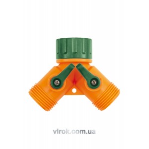Трійник - розподілювач FLO для крана 3/4" (БЛІСТЕР) [12/96]