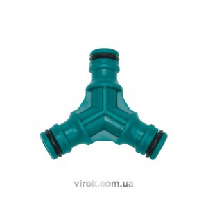 Трійник - з'єднювач FLO для шланга /ABS/ [125]