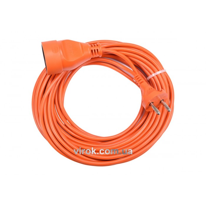 Кабель-подовжувач електромережевий 230 В VOREL присадибний l=10 м [10]