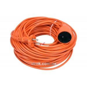 Кабель-подовжувач електромережевий 230 В VOREL присадибний l=40 м [5]