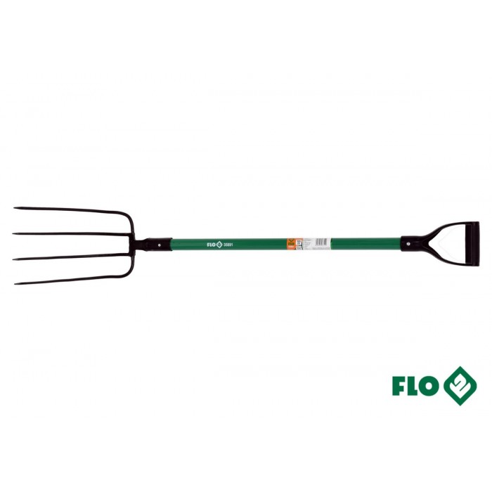 Вила садибні VOREL : 220 х 320 мм, l= 120 см, ручка зі скловолокна [6]