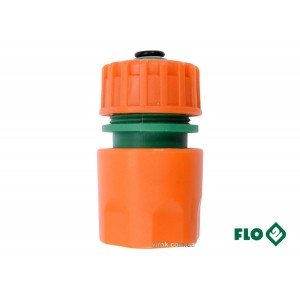 Муфта швидкоз'ємна FLO з водо-стопом для водяного шланга 1/2" [30/240]