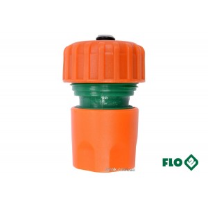 Муфта швидкоз'ємна FLO з водо-стопом для водяного шланга 3/4" [30/240]