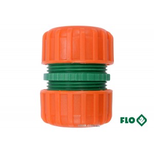Муфта сполучна 2-х водяних шлангів 3/4" FLO пластикова [30]