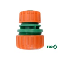 Муфта сполучна 2-х водяних шлангів 1/2"-3/4" FLO пластикова [30/240]