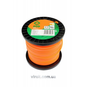 Жилка для тримера квадрат із серцевиною на котушці FLO 2,7 мм х 70 м [10/20]