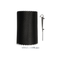 Сітка захисна для ринв VOREL від листя з 15 монтажними гаками 6 м / 18 см [30]