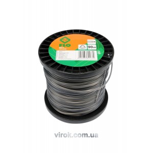 Жилка для тримера трикутник FLO : Ø= 2,4 мм; l= 90 м (бобіна)  [10/20]
