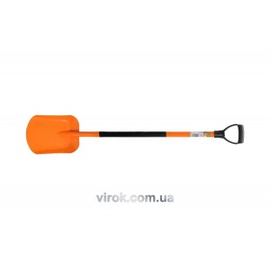 Лопата совкова FLO з метал. держаком з DY ручкою наконечником  [120]