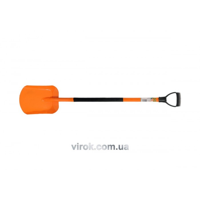 Лопата совкова FLO з метал. держаком з DY ручкою наконечником  [120]