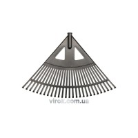 Граблі FLO тип "віяло" пластикові, 27 зуб., l=580 мм [20]