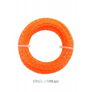 Жилка для тримера квадрат кручений FLO : 2 мм х 15 м [10/120]