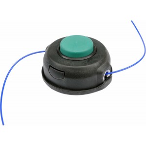 Головка для кріплення жилки до газонокосарок FLO: Ø=2-2,4 мм, 5 адаптерів, Ø=108 мм, h=58 мм [10/40]