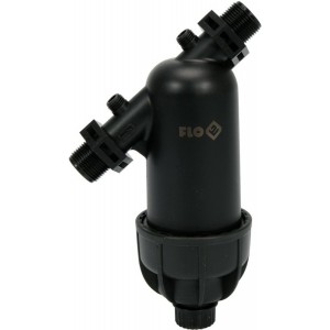Фільтр водяний для зрошувальних систем FLO з гвинов. приєднанням- 3/4" фільтр- 130 мкм, 0,8 MPa [24]