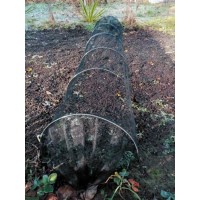 Тунель захисний для рослин FLO, 300х 45х 45 см з чорної сітки [12]