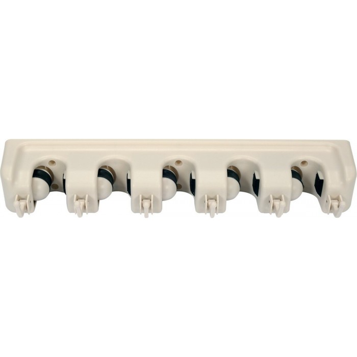 Вішалка для присадибного інвентара FLO, 6 гаків і 5 комірок з діапаз.- 18х 32 мм [40]