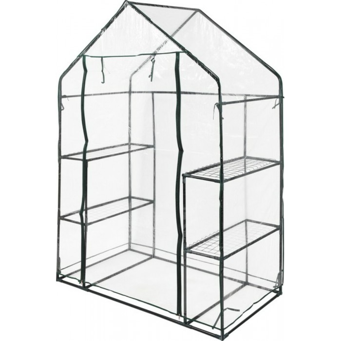 Міні-теплиця присадибна складана FLO, 143х 73х 195 см з плівкою ПВХ [1]