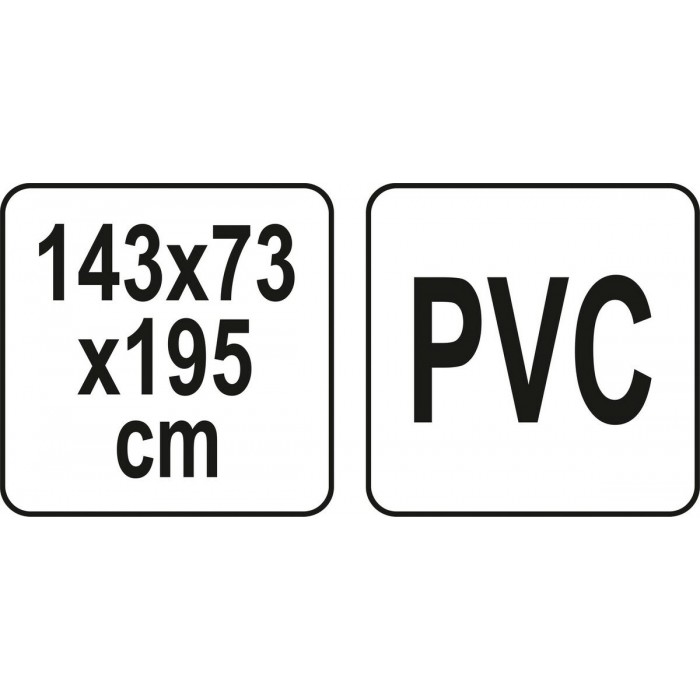 Міні-теплиця присадибна складана FLO, 143х 73х 195 см з плівкою ПВХ [1]