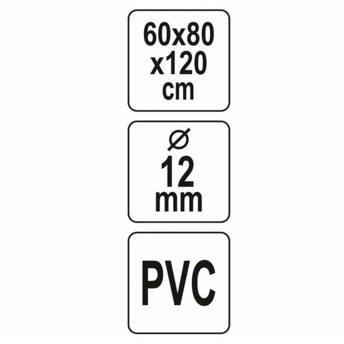 Теплиця-міні присадибна FLO, 60х 80х 120 см з ПВХ [1]