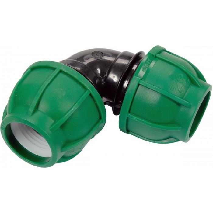 Коліно 90° до водяних пластикових труб 32 мм- 32 мм FLO поліпропіленове, для тиску 1 MPa [15]