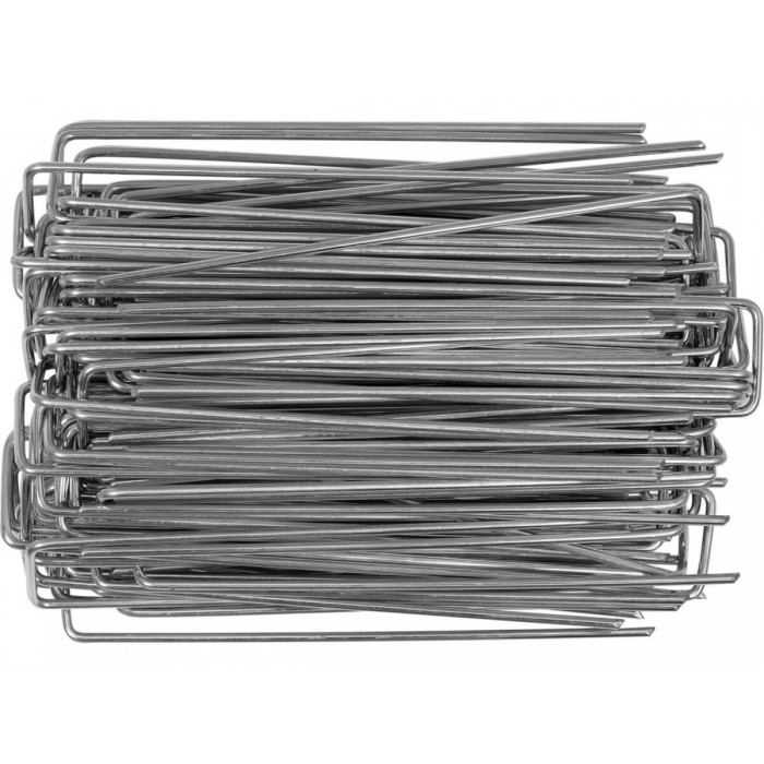 Шпильки кріпильні агротканини FLO 150 мм, товщ.- 3 мм, сталеві, 100 шт [10]