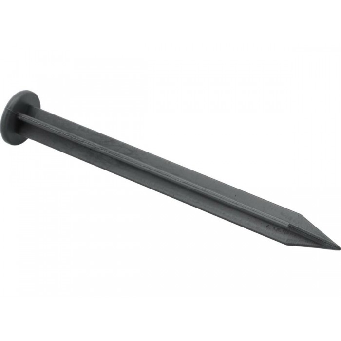 Полоса бар'єрна зі шпильками з HDPE FLO для рослин чорна, b= 40 мм, l= 10 м, 20 шпильок l=180 мм [9]