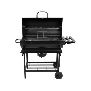 Гриль прямокутний вугільний  LUND, 71х 35 см, на 4 ніжках (з 2 колесами) з кришкою; 108х66х94/122 см