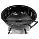 Гриль круглий вугільний LUND, решітка Ø=41 см, на 3 ніжках (з 2 колесами) з кришкою; 48х44х73 см [1]
