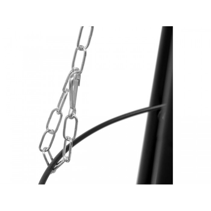 Гриль підвісний на 3 ніжках LUND, 150х 80х 80см, решітка Ø= 46см чаша- 52см з регул. висоти 30-67 см