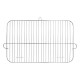 Гриль прямокутний вугільний LUND, 53х33 см, на 4 ніжках/ 2 колеса з 2 полицями; 106х44х82 см [1]
