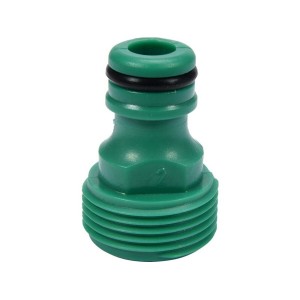 Муфта сполучна 2-х водяних шлангів з зовніш. різьбою 3/4" FLO пластикова [30/240]