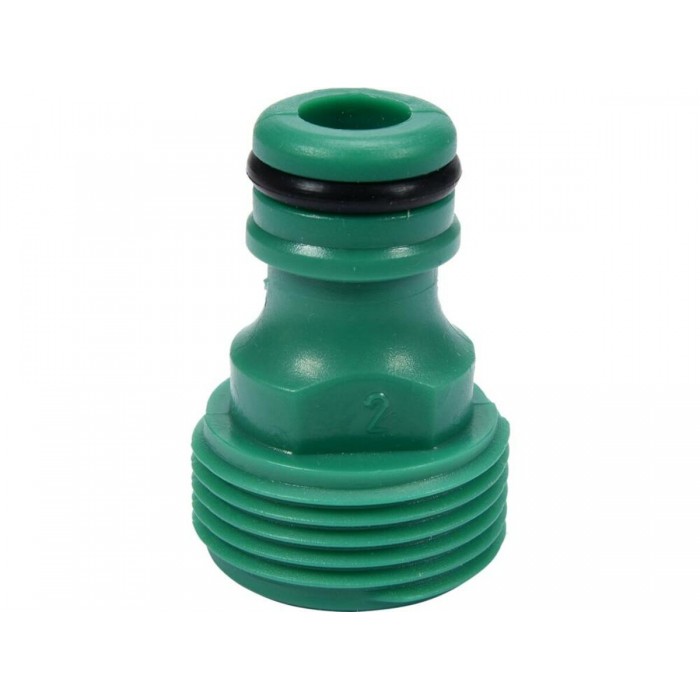 Муфта сполучна 2-х водяних шлангів з зовніш. різьбою 3/4" FLO пластикова [30/240]