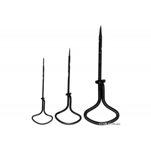 Бури ручні по дереву VOREL, Ø= 1.5, 2, 3 мм, l= 100 мм, 3 шт.(DW)