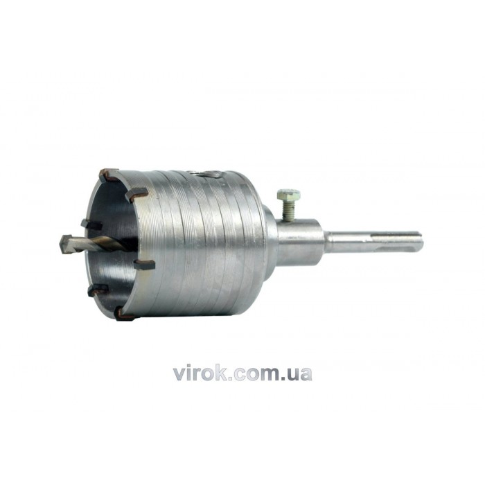 Свердло коронка по бетону VOREL : Ø= 80 мм, з направляючою, SDS хвостовик [20]