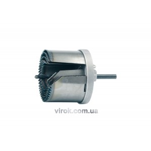 Пили кільцеві по дереву VOREL + свердло. Ø= 26 - 63 мм, h= 45 мм. Набір 7 шт. [10/80]