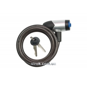 Замок велосипедний VOREL : L= 10 мм Х 1500 мм [10/60]