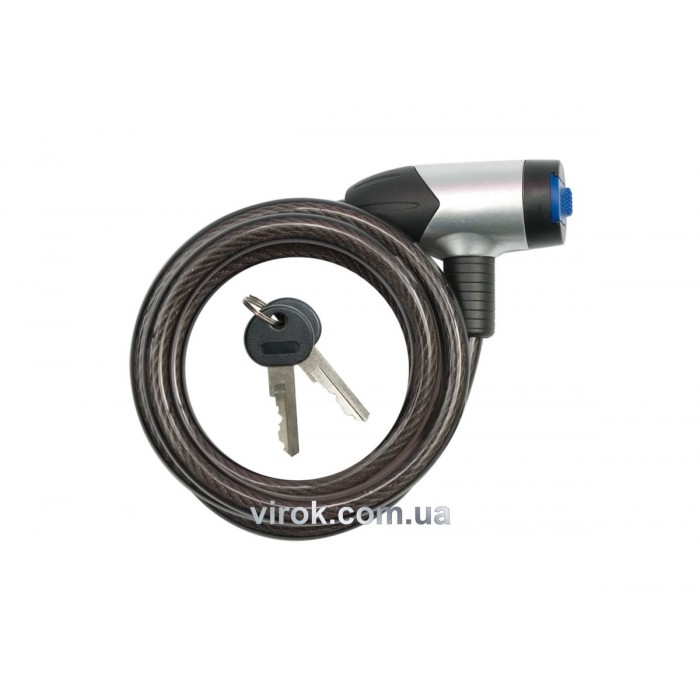 Замок велосипедний VOREL : L= 10 мм Х 1500 мм [10/60]