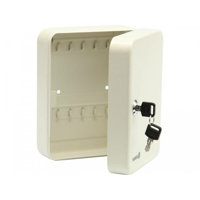 Ящик для ключів металевий VOREL: 15 гачків, 200х 160х 78 мм [20]